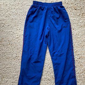 Nike Dri-Fit Straight Leg Workout Pants - Blue L